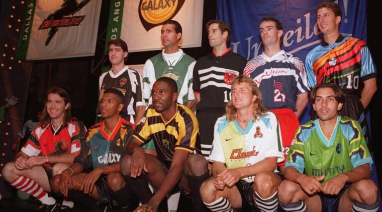 As dez camisas da temporada de estreia da MLS