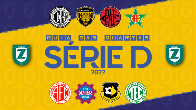 Guia das quartas da Série D 2022