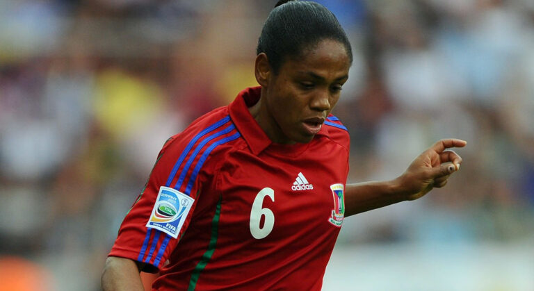 Vânia: uma das brasileiras da Guiné Equatorial no Mundial Feminino de 2011